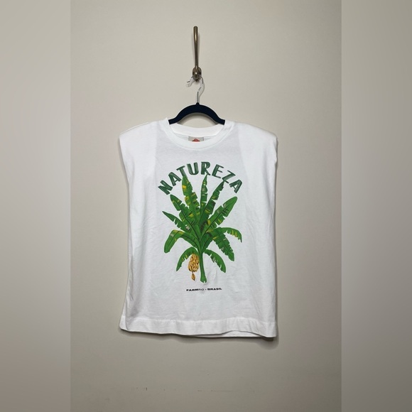 Like new! Farm Rio Naturaleza Cotton Graphic T-Shirt - Picture 5 of 8